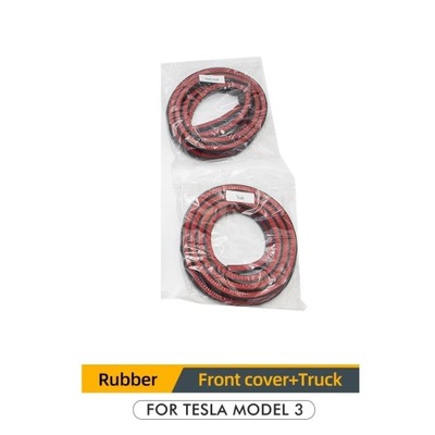 PARA TESLA MODELO 3 2023 FORRO PARA DE PUERTA JUEGO DZWIEKOSZCZELNE GUM~11852  