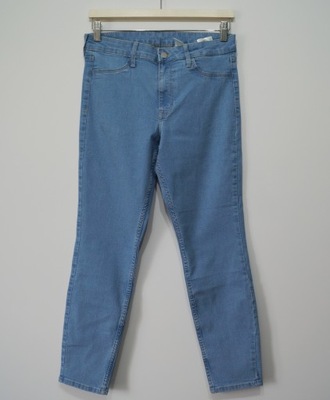 H&M spodnie skinny regular jeans 44 XXL U166