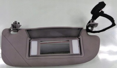 Peugeot 607 00 r захист сонцезахисна ліва фото №1