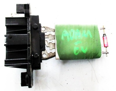 Opel adam 2013 резистор резистор резистор вентилятор a51003600 фото №1