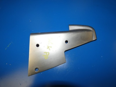 Mercedes w171 slk хром захист правий перед фото №1