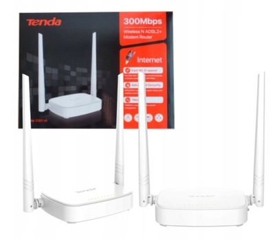 Router TENDA D301 Router WiFi N300 2-Anteny ADSL