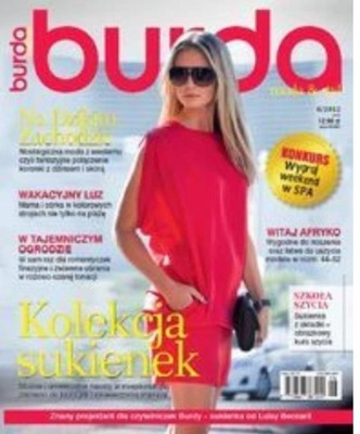 Burda moda&styl 6/2012- moda dla dzieci