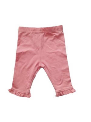 M&Co Różowe legginsy roz 56-62 cm
