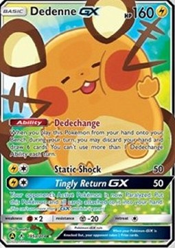 Pokemon TCG Dedenne GX