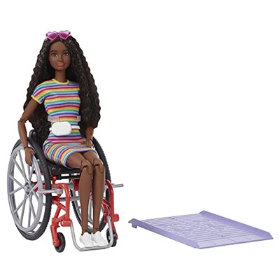 Mattel - Barbie Wheelchair Doll and Accessory, Cri