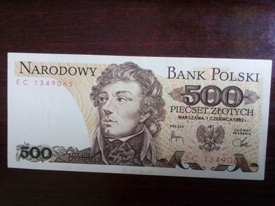 Banknot 500 złotych Polska