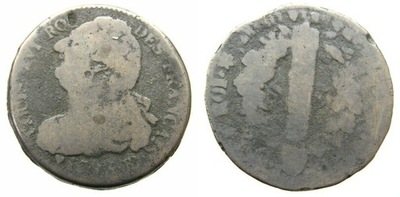 211. FRANCJA, LUDWIK XVI, 2 SOL. , 1793, 33g..,