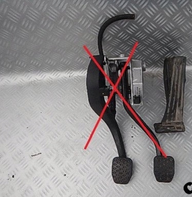 Bmw x1 e84 педаль газа фото №1