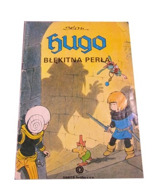 HUGO BŁĘKITNA PERŁA wyd. I 1990 r.