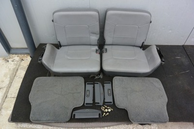 Сиденья 3 ряд кожа mitsubishi pajero ii long kpl фото №1