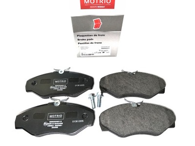 Тормозные колодки ham renault trafic opel vivaro перед motrio фото №1