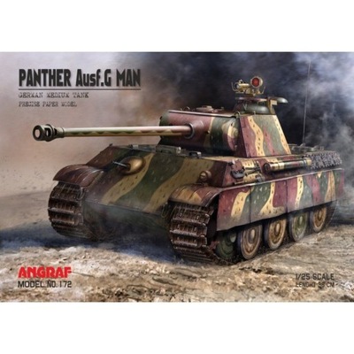 Angraf 172 - Czołg Panther Ausf.G MAN 1:25