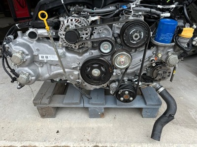 ENGINE COMPLETE SET 2.5 SUBARU OUTBACK LEGACY FB25DXZHMA DAMAGED  