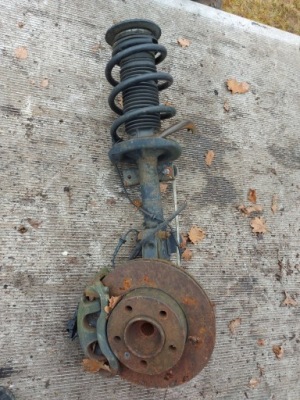 Амортизаторна стійка лівий renault megane iii, fluence 1.5 dci 25 зубів фото №1