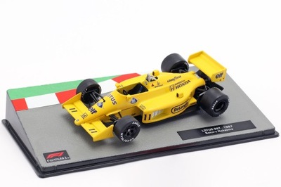 F1 LOTUS 99T #11 Nakajima 1987 1/43 Altaya