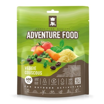 Potrawa AF Kuskus z warzywami Adventure Food