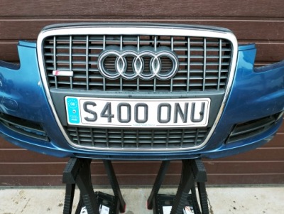 Решётка радиатора бампера перед передний audi a6 c6 s-line 2004-2008 фото №1