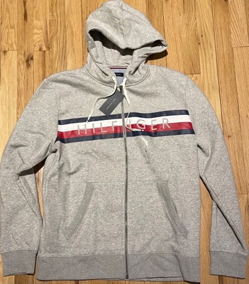 TOMMY HILFIGER Bluza Dresowa roz. L zUSA100%Org