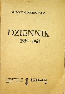 Dziennik 1959 - 1961