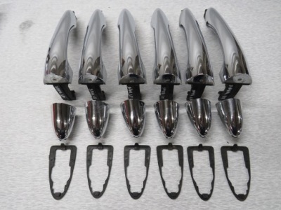 Kia sportage iii ручка наружная хром левая фото №1