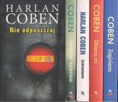 HARLAN COBEN x6 PAKIET ZESTAW