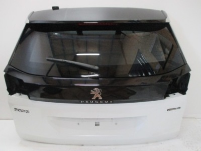 Крышка багажника задняя peugeot 3008 ii gt-line камера фото №1