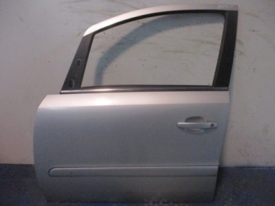 Opel zafira b дверь перед левая серебристый лак z167 фото №1