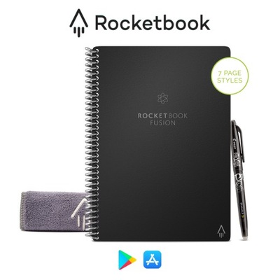 MyRocketBook FUSION A5 -notes wielokrotnego użytku