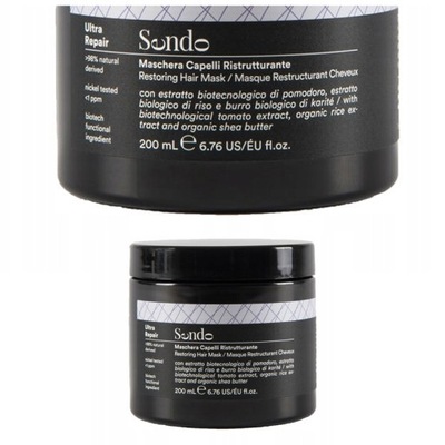 SENDO RESTORING HAIR MASK- ODBUDOWUJĄCA MASKA DO ZNISZCZONYCH WŁOSÓW