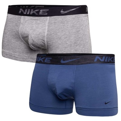 NIKE MAJTKI MĘSKIE BOKSERKI TRUNK 2PK r. XL