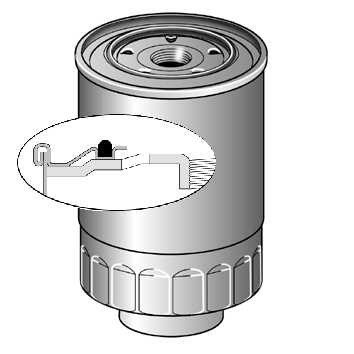 FILTRO COMBUSTIBLES PURFLUX CS867  