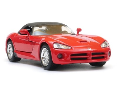 Dodge Viper SRT-10 2003 1:34-39 model WELLY czerwony