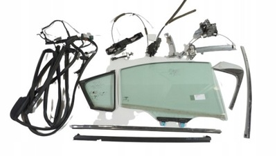 Замок двері правий задня nissan maxima a35 фото №1