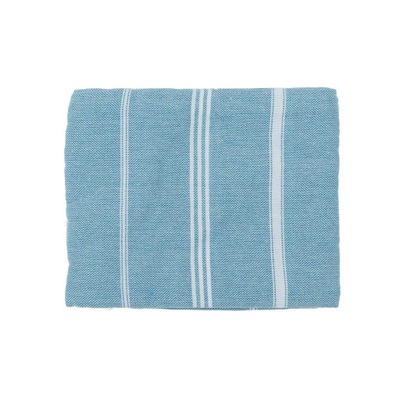 Ręcznik plażowy w paski Bardzo duży ręcznik szalowy z frędzlami do podróży
