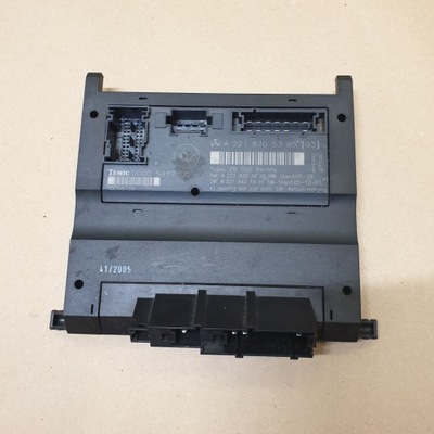 Блок керування модуль сидіння правий mercedes s w221 оригінальний номер фото №1