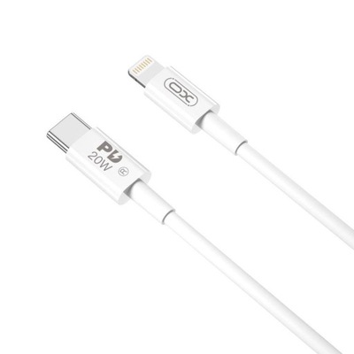XO kabel NB-Q189A PD USB-C - do Iphone 1,0m 20W biały