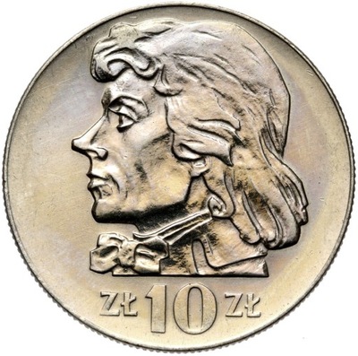 Polska PRL - moneta - 10 Złotych 1972 - TADEUSZ KOŚCIUSZKO