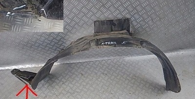 Nissan x-trail t30 подкрылок передние левая перед фото №1