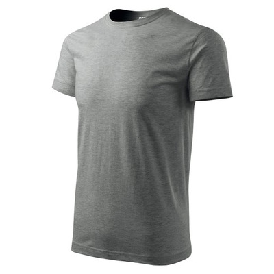 Koszulka (T-Shirt) bawełniana męska ciemnoszary M