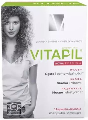 VITAPIL - 60 tabletek włosy skóra paznokcie