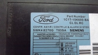 Бортовой компьютер блок управления 5wk48270g фото №1