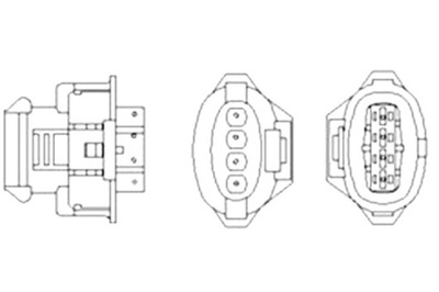 MAGNETI MARELLI ЗОНД ЛЯМБДА CHEVROLET EPICA OPEL ASTRA G SPEEDSTER