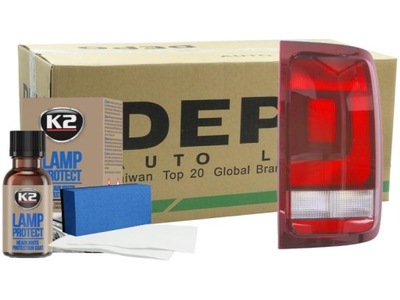 Лампа задня vw amarok 12.10-10.16 pr фото №1