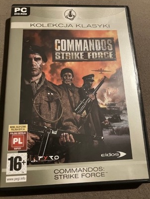 COMMANDOS STRIKE FORCE BOX PL PC