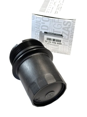 Корпус крышка фильтра масла dacia logan sandero ii 1.5 blue dci oryg фото №1