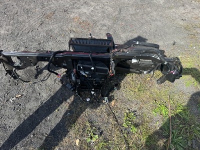 Audi a4 b8 обігрівач +каркас pod консоль фото №1