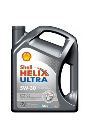 SHELL HELIX ULTRA 5W30 ECT C3 4L DIESEL BENZYNA