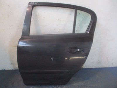 Opel corsa d двері задня ліва чорні z20r фото №1