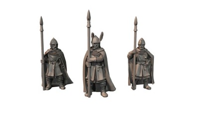 City Guards With Spears On Foot - x3 Minas Tirith